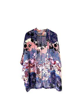 Victoria’s Secret Floral Kimono Cardigan Robe, Size XS/S